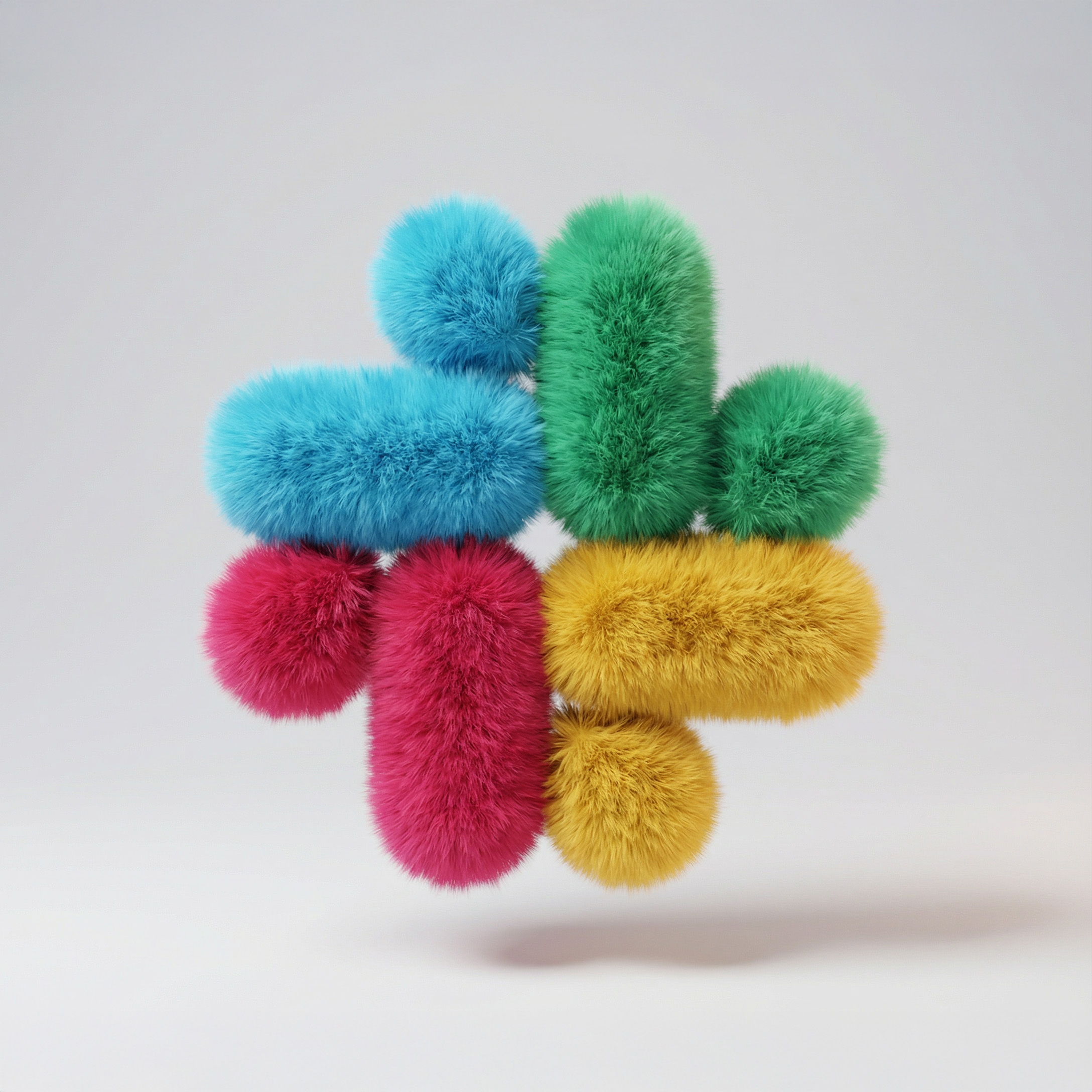 Here’s an example of a fuzzy Slack logo that I made through prompting with Gemini Nano Banana Pro.